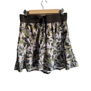 Title Nine Camouflage Skort - Green and Black